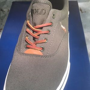 polo ralph lauren with elite cushioning shoes